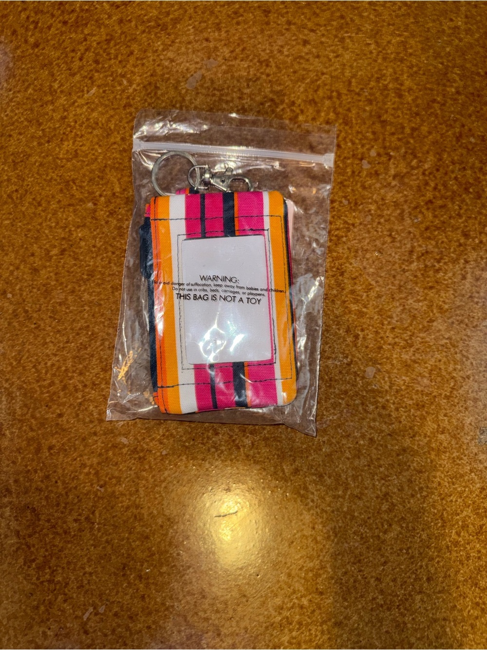 Mini Coin Purse with Keyring - Picture 2 of 2